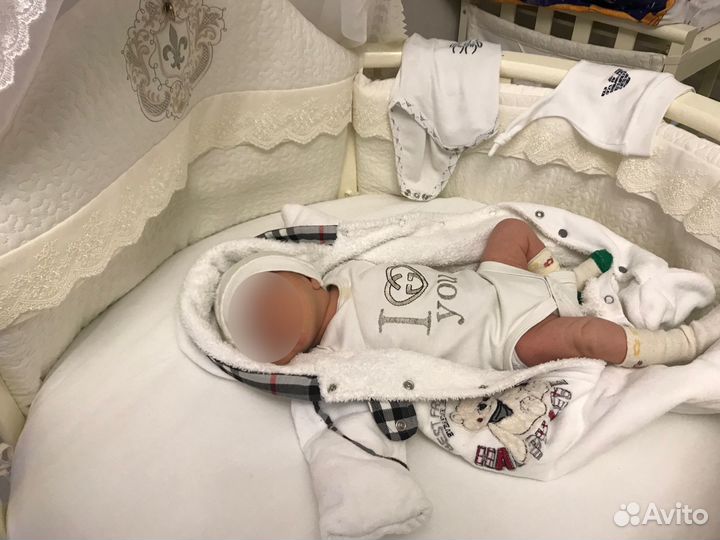 Матрас детский на круглую кровать 70см