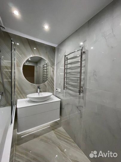 Укладка керамогранита (ванная под ключ)