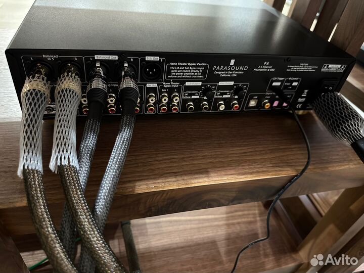 Усилитель Parasound A21+ Parasound P6