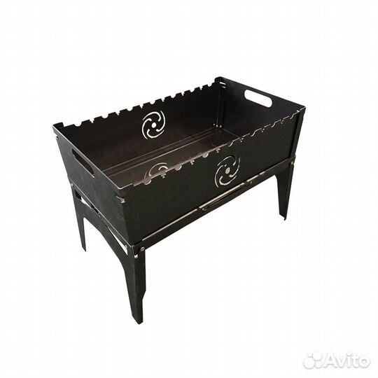 Мангал для шашлыка из нержавейки Tornadica