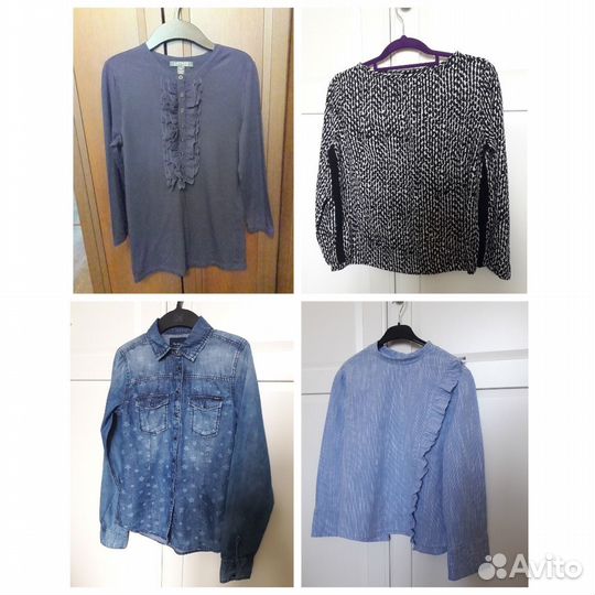 Блузки Ralph Lauren, Pepe Jeans, Mango