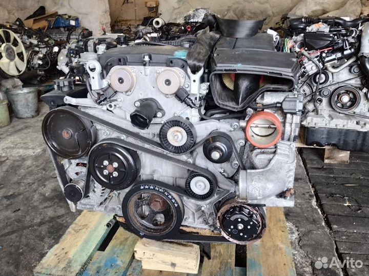 Двигатель М271.948 в разборе