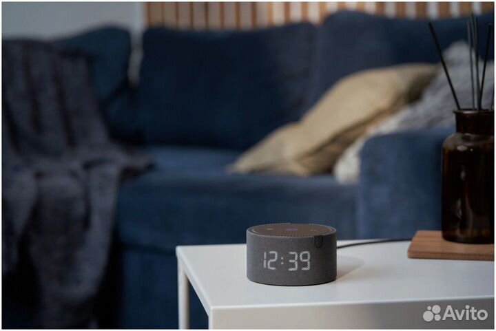 Яндекс Станция Мини с часами бу