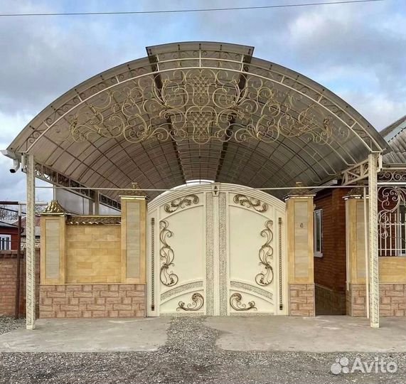 Ворота кованые в рассрочку