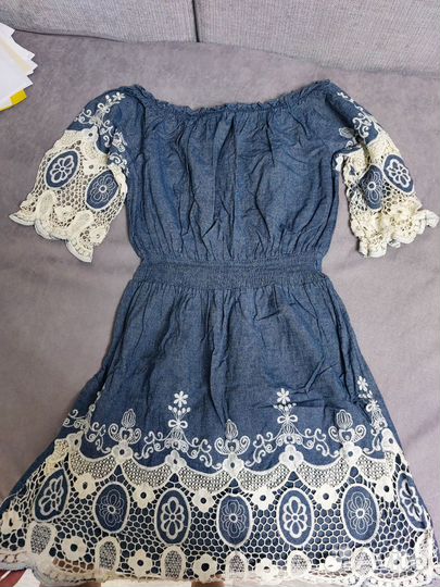 Женская одежда пакетом джинсовая 40-42