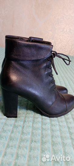 Ботильоны женские 37 размер натуральная кожа