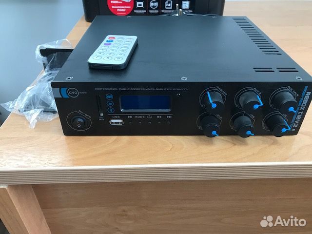 Миниатюрный микшер-усилитель