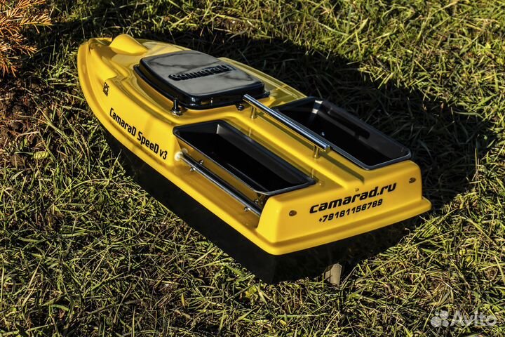 Карповый кораблик CamaraD с глубиномером