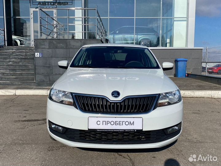 Skoda Rapid 1.6 МТ, 2019, 72 900 км