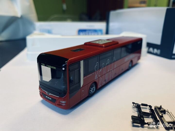 Модель автобуса MAN размер 1:87 Германия