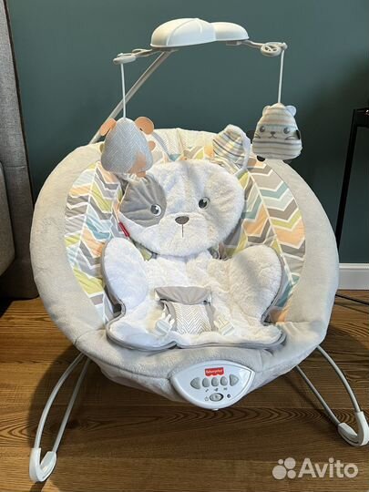 Детский шезлонг fisher price