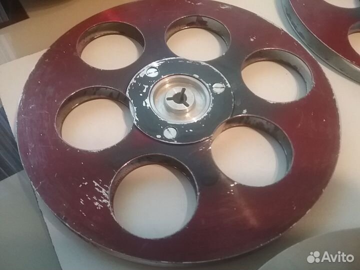 Катушка для магнитной ленты 18см металл