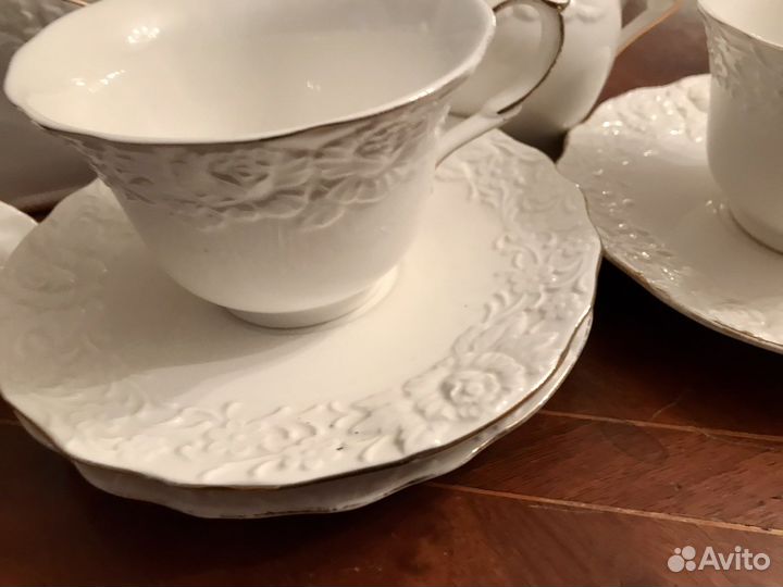 Сервиз чайный и столовый Кorall