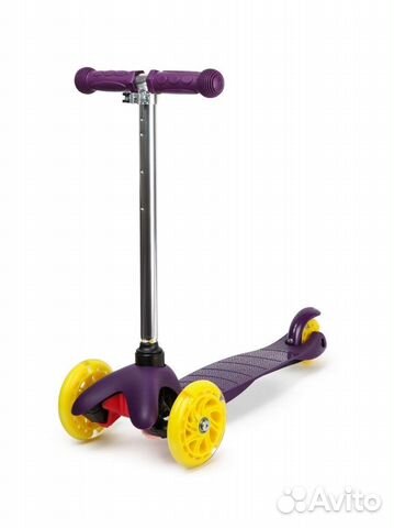 Самокат со светящимися колесами