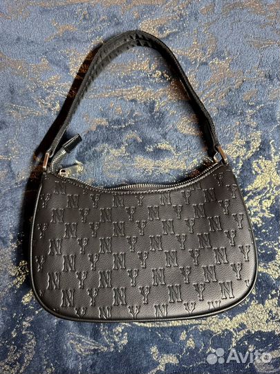 Сумка mlb monogram, черное золото