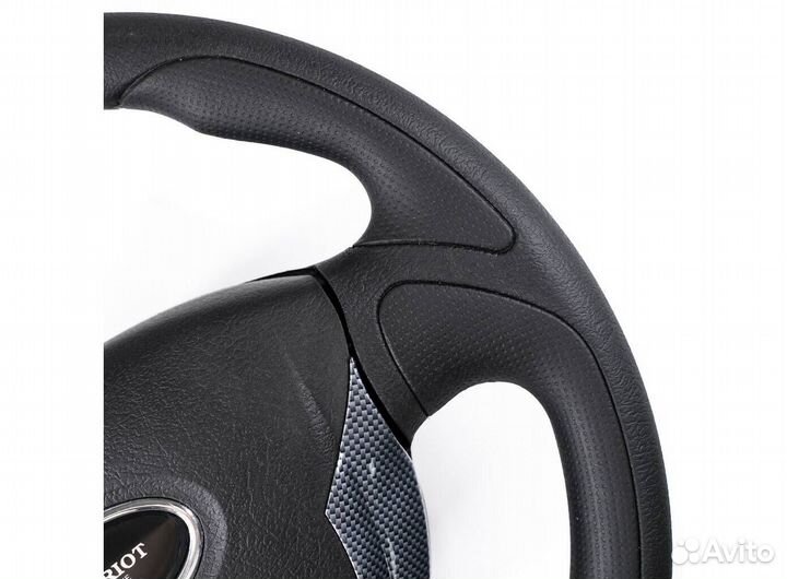 Руль УАЗ Патриот (карбон) Делюкс
