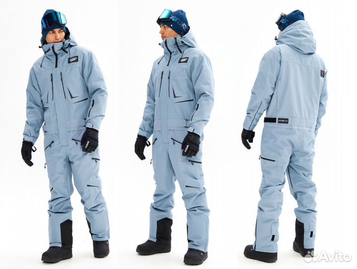 Комбинезон горнолыжный мужской унисекс cool zone