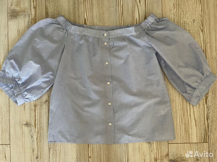 H&M Кофточка в бел.-гол. полоску хлопок EUR 34 XS