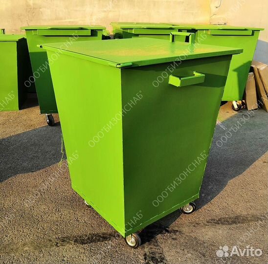 Контейнер для сбора мусора 0,75 м3 Арт 6503