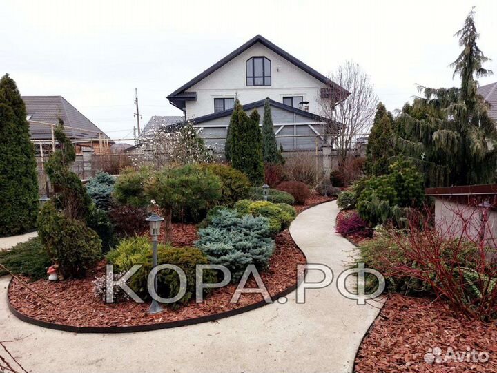 Кора лиственницы мульча