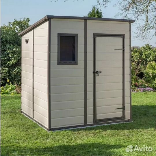 Пластиковый сарай Keter Manor Pent 1.8x1.8 м