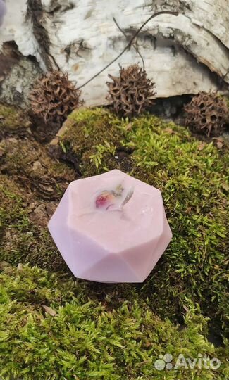 Ароматическая свеча ручной работы