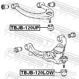 Пыльник верхн шаровой опоры toyota land cruiser