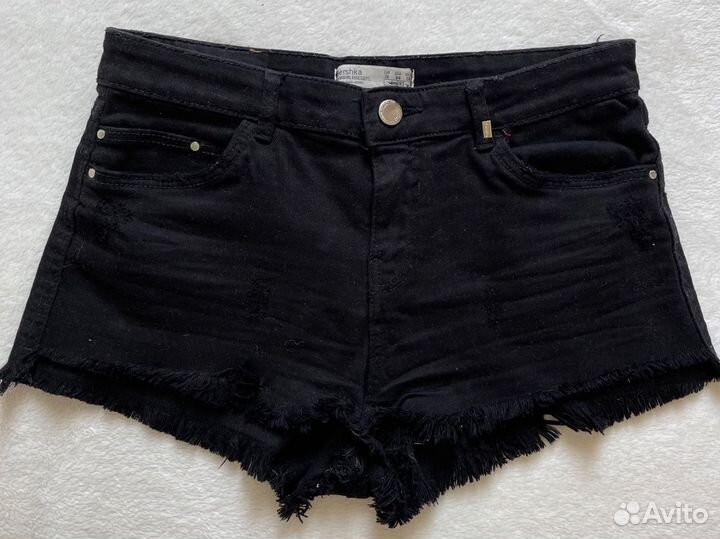 Джинсовые шорты zara s