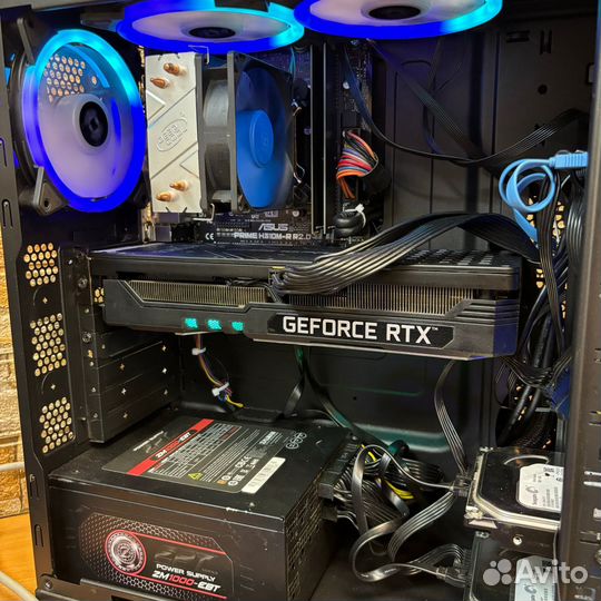 Пк I5-9500/RTX3070/16GB/SSD480GB/Zalman 1000wt