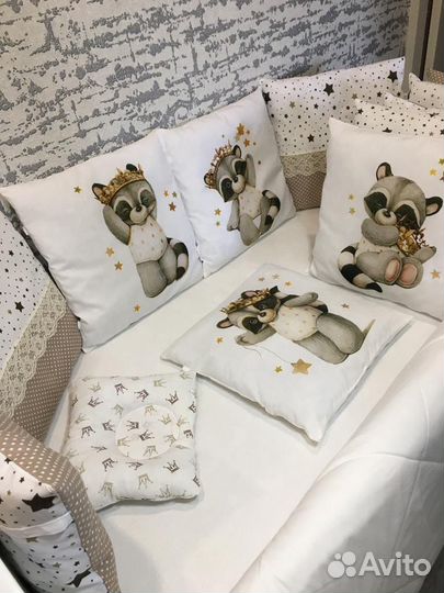 Бортики в кроватку