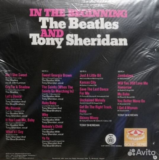 Пастинки Beatles, Lennon, McCartney, Starr