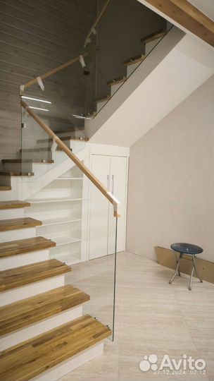 Ограждения для лестниц и балконов из стекла