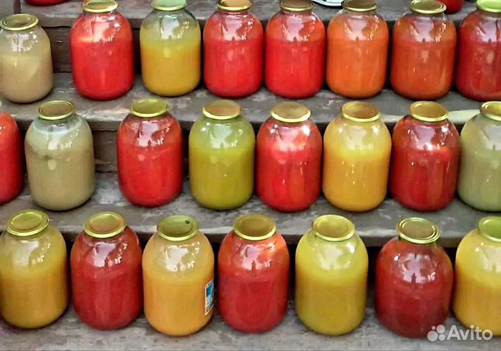 Яйцо домашнее, Сок Тыквенный, Консервация