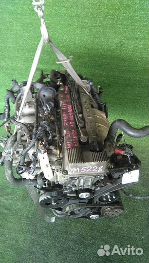 Двигатель в сборе двс nissan rnessa N30 ka24de 199