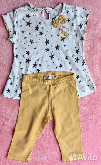 Вещи пакетом для девочки 80-104 р