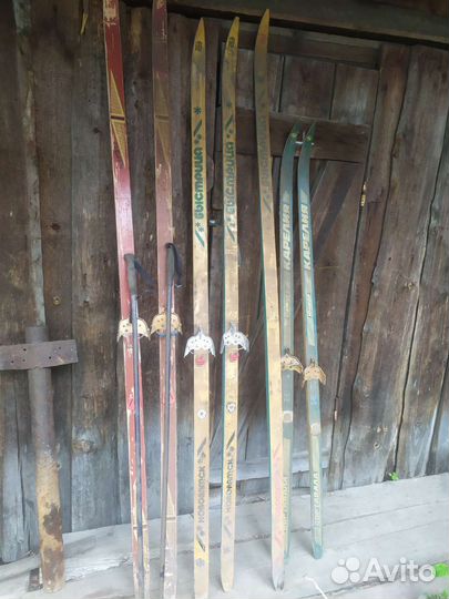 Продам старые сссрские лыжи
