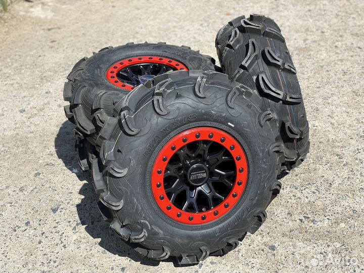 Диски для квадроцикла Yamaha Grizzly с бедлоком 12