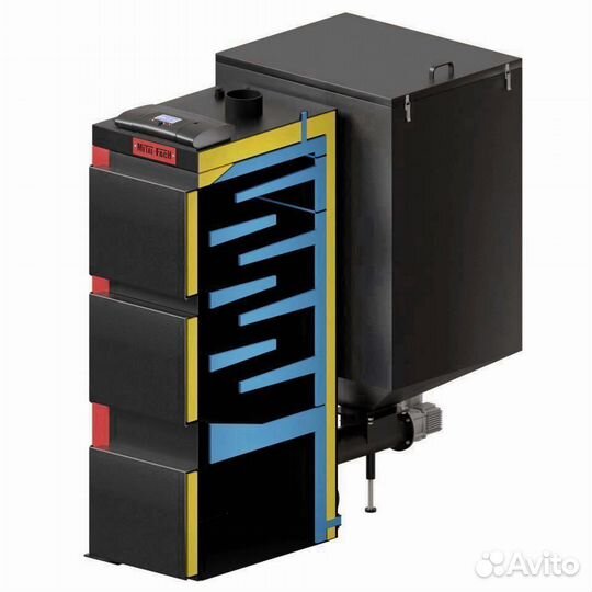 Автоматический твердотопливный котел sztoker 50квт