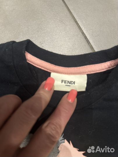 Футболка,майка детская Fendi на 4 года