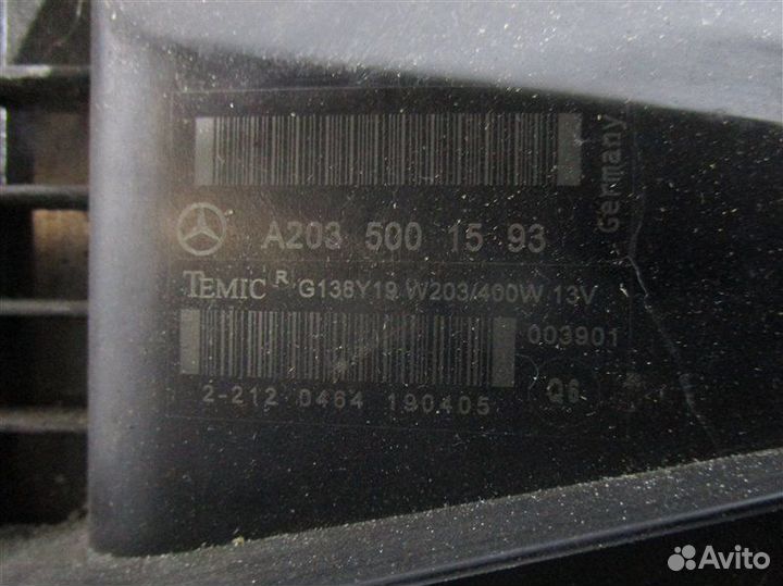 Диффузор Mercedes-Benz C W203 /W203.046