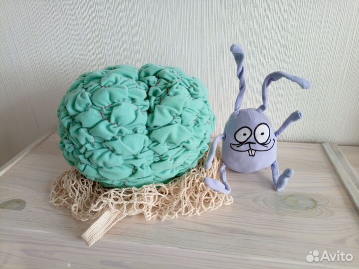 Шапка-мозги+заяц Бо+авоська