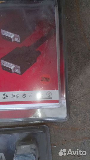 Кабели VGA-VGA 10м и 20м