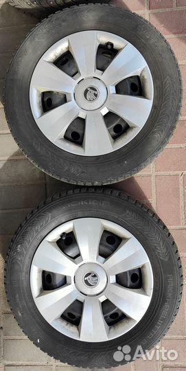 Диски штампованные 15 Skoda