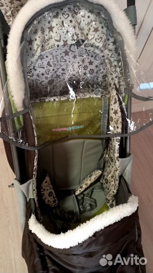 Детские санки-коляска Ника б/у