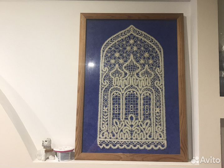 Вологодское кружево панно