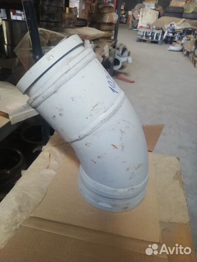 Колено бетоновода Twin D125/45/R315. Cifa 1029816