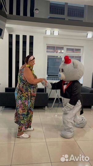 Белый мишка/большой белый мишка