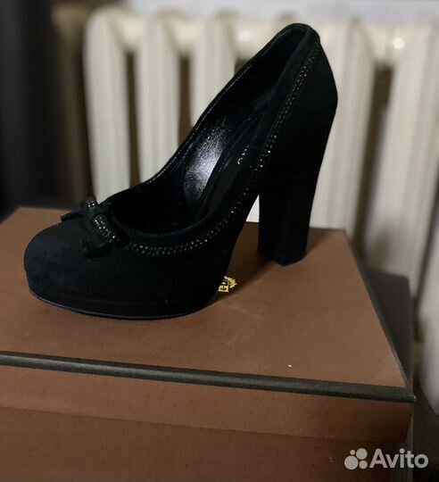 Туфли женские 37 размер замш