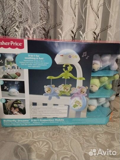 Мобиль на кроватку fisher price