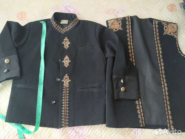 Пиджак с жилеткой